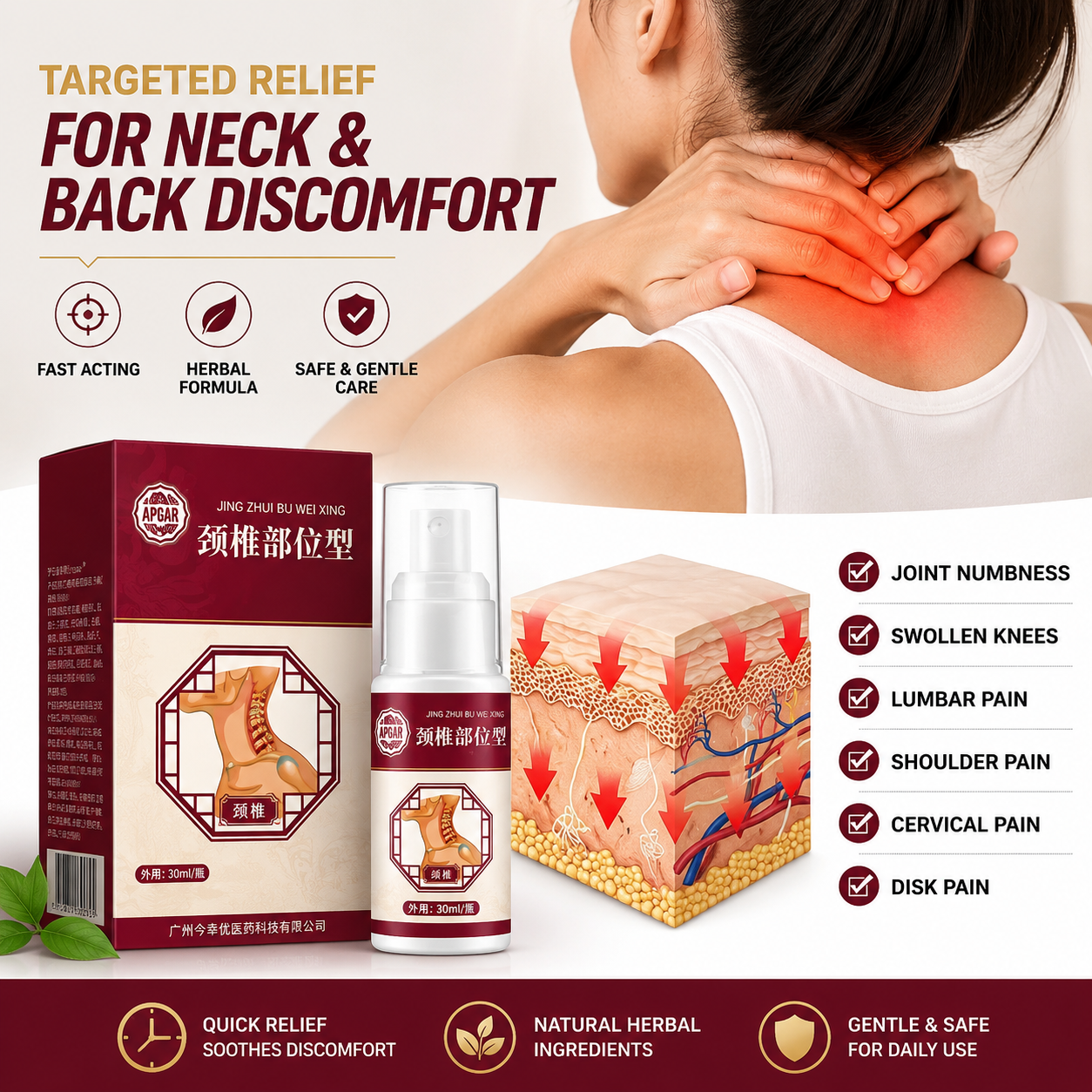 Pulverizador cervical
