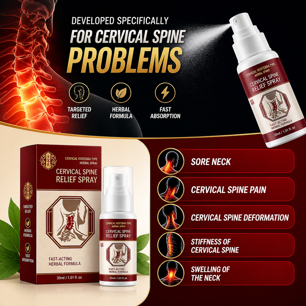 Pulverizador cervical